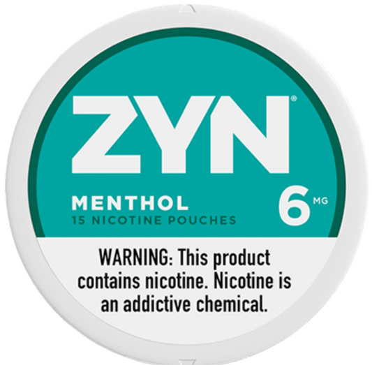 ZYN MENTHOL 6MG