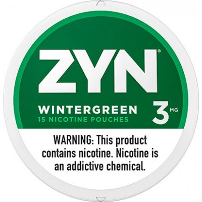 ZYN WINTERGREEN 3MG